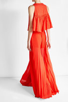 Thumbnail for your product : Elie Saab Pleated Wide Leg Pants