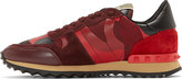 Thumbnail for your product : RED Valentino Valentino Red Camo Patchwork Sneakers