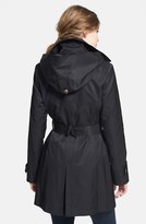 Thumbnail for your product : DKNY 'Abby' Double Breasted Hooded Trench Coat (Regular & Petite)