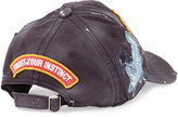 Thumbnail for your product : DSquared 1090 Dsquared2 Worn-In Logo Baseball Hat, Navy