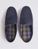 Thumbnail for your product : Marks and Spencer Suede Slip-on Mule Slippers with Freshfeet