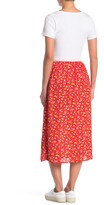 Thumbnail for your product : GOOD LUCK GEM Side Slit Midi Skirt