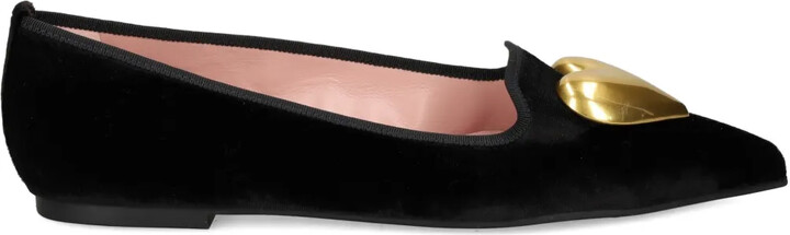 Pretty Ballerinas Ella heart-embellished ballet flats