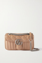 Thumbnail for your product : Gucci Gg Marmont 2.0 Small Quilted Leather Shoulder Bag