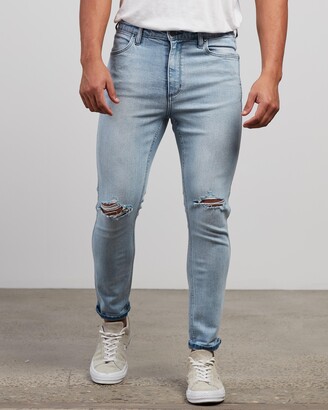 Wrangler Men's Blue Skinny - Smith R28 Jeans