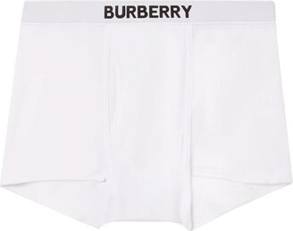 Burberry White Truro Boxers Burberry