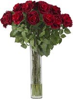 Thumbnail for your product : Nearly Natural Large Liquid Illusion Silk Rose Floral Arrangement