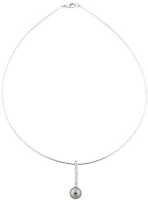 Mikimoto Cultured Pearl & Diamond Collar