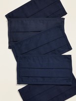 Thumbnail for your product : Old Navy Variety 5-Pack of Triple-Layer Cloth Pleated Face Masks for Kids