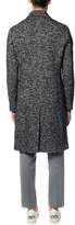 Thumbnail for your product : Calvin Klein Wool Herringbone Motif Coat