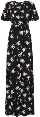 By Ti Mo small bouquet floral-print maxi dress