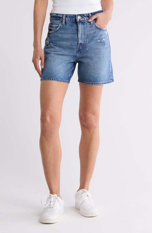 Frame Easy Distressed Shorts