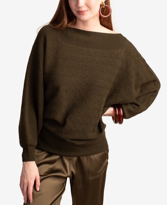 Trina Turk Halima 2 Dolman-Sleeve Sweater