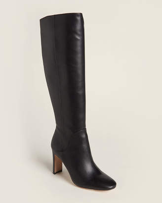 Louise et Cie Black Waldron Knee-High Leather Boots