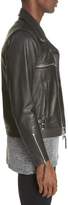 Thumbnail for your product : John Elliott Riders Slim Fit Leather Jacket
