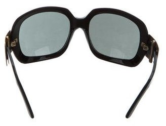 Roger Vivier Oversize Buckle Sunglasses