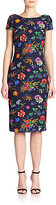 Thumbnail for your product : Badgley Mischka Floral Lace Sheath