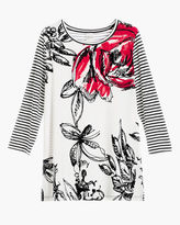 Thumbnail for your product : Chico's Bonnie Mix Print Tee