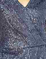 Thumbnail for your product : Oasis Sequin Wrap Dress