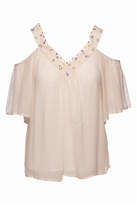 Thumbnail for your product : Love Sam Cold Shoulder Blouse