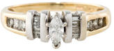 Thumbnail for your product : Marquis Diamond Gold Ring