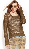 Thumbnail for your product : MICHAEL Michael Kors Open-Stitch Sweater