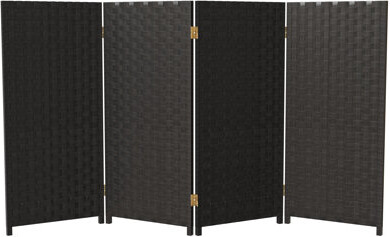 Oriental Furniture 3 Ft. Tall Woven Fiber Room Divider