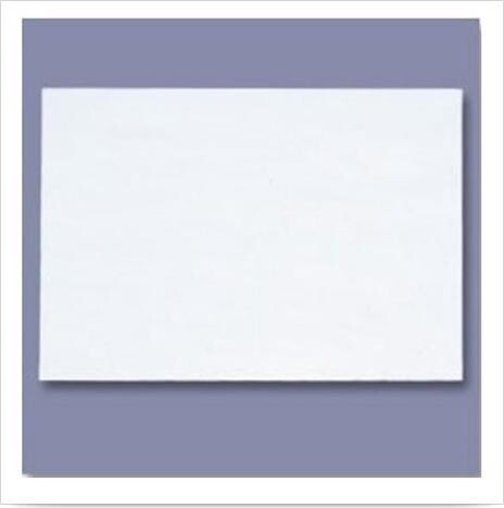 HOFFMASTER® 310468 10' x 14' Homespun White Paper Placemats,PK1000