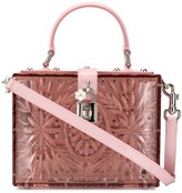 Thumbnail for your product : Dolce & Gabbana Cinderella Dolce Box tote bag