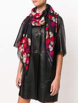 Thumbnail for your product : Alexander McQueen Petal Skull scarf