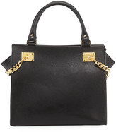 Thumbnail for your product : Sophie Hulme Chain Leather Shopper, Black
