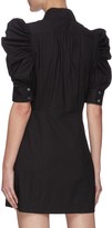 Thumbnail for your product : Frame 'Gillian' puff sleeve poplin shirt dress