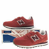 Thumbnail for your product : New Balance red 574 girls youth