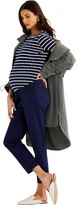 Thumbnail for your product : A Pea in the Pod Curie Side Panel Slim Ankle Maternity Pant-Navy-S |