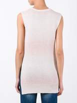 Thumbnail for your product : Lamberto Losani high neck knitted tank