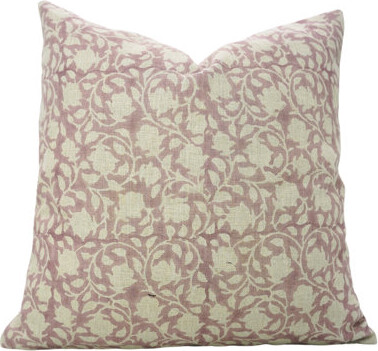 Fabdivine Handmade Block Print Cushion Cover Decorative Throw Pillow, Amritvela