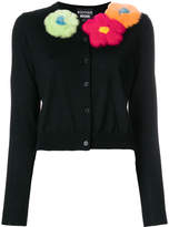 Thumbnail for your product : Moschino Boutique flower applique cardigan