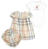 Thumbnail for your product : Burberry Infant's Five-Piece Footie, Bodysuit, Dress, Hat & Bib Set