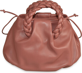 Handbags Polyurethane Pink Plain Kish Ladies Hand Bag, 220 Gm, Size: 29 X  12.5 X 26 cm