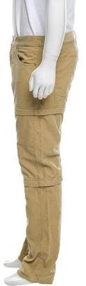 Balenciaga 2018 Corduroy Multi-Zip Casual Pants