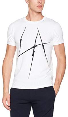 Replay Men's's M3363 T-Shirt, (White 1), L