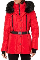 Thumbnail for your product : London Fog LONAG) F.o.g. by Women's Hooded Short Belted Active Jacket