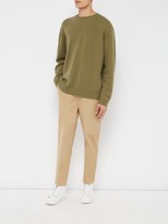 Thumbnail for your product : Raey Loose-fit Crew-neck Cashmere Sweater - Khaki