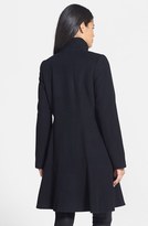 Thumbnail for your product : George Simonton Couture Lambswool Blend Fit & Flare Coat