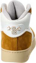 Thumbnail for your product : Saint Laurent Sl/80 Leather & Suede High-Top Sneaker