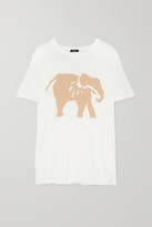 Thumbnail for your product : Bassike Space For Giants Sofia Salazar Printed Organic Cotton-jersey T-shirt