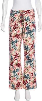 Marni Floral Wide-Leg Pants