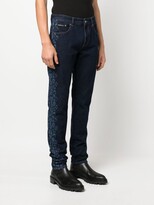 Thumbnail for your product : Roberto Cavalli Leopard Print Straight-Leg Jeans