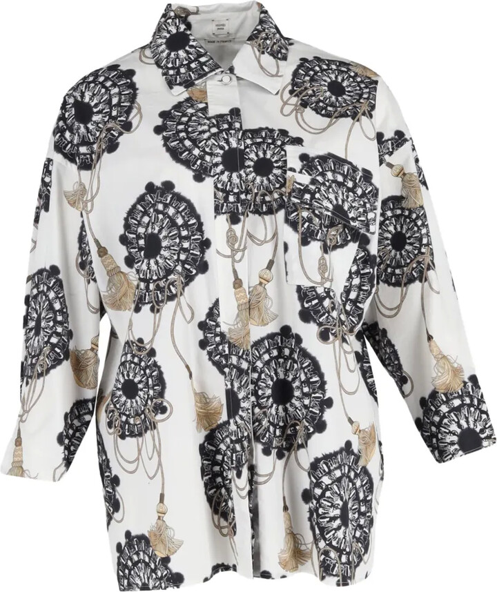 Hermès Pre-Owned Printed Shirt