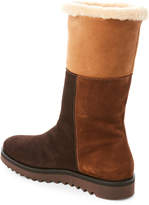 Thumbnail for your product : Aquatalia Chestnut Paula Real Fur Patchwork Boots